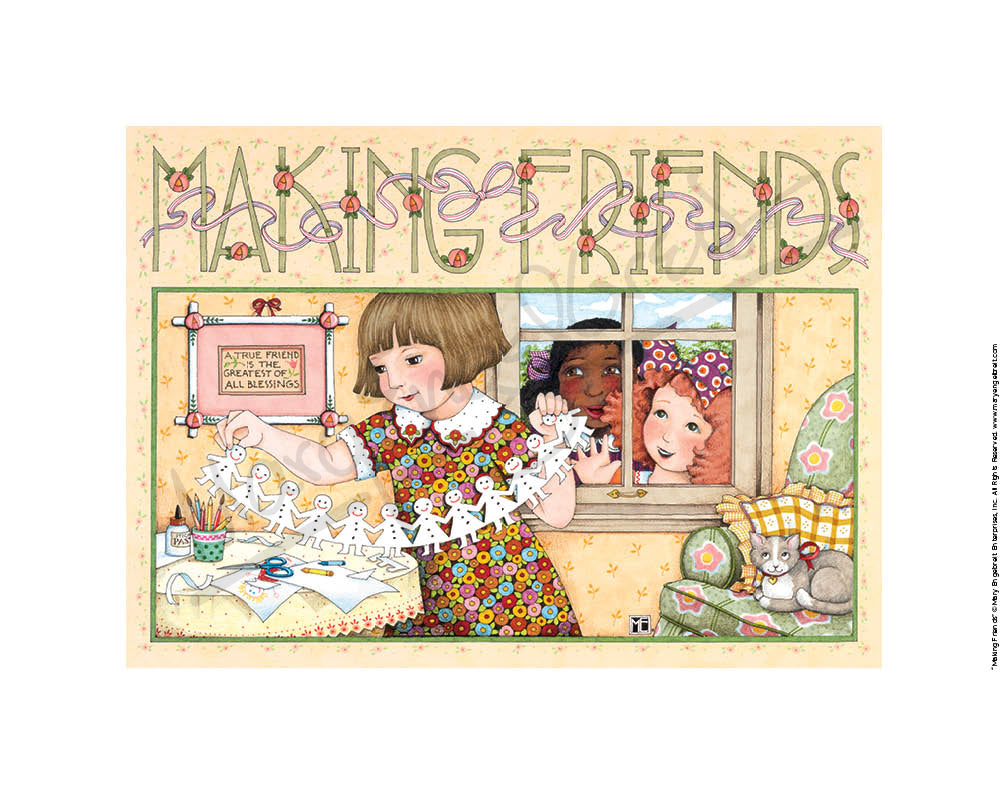 Making Friends Fine Art Print