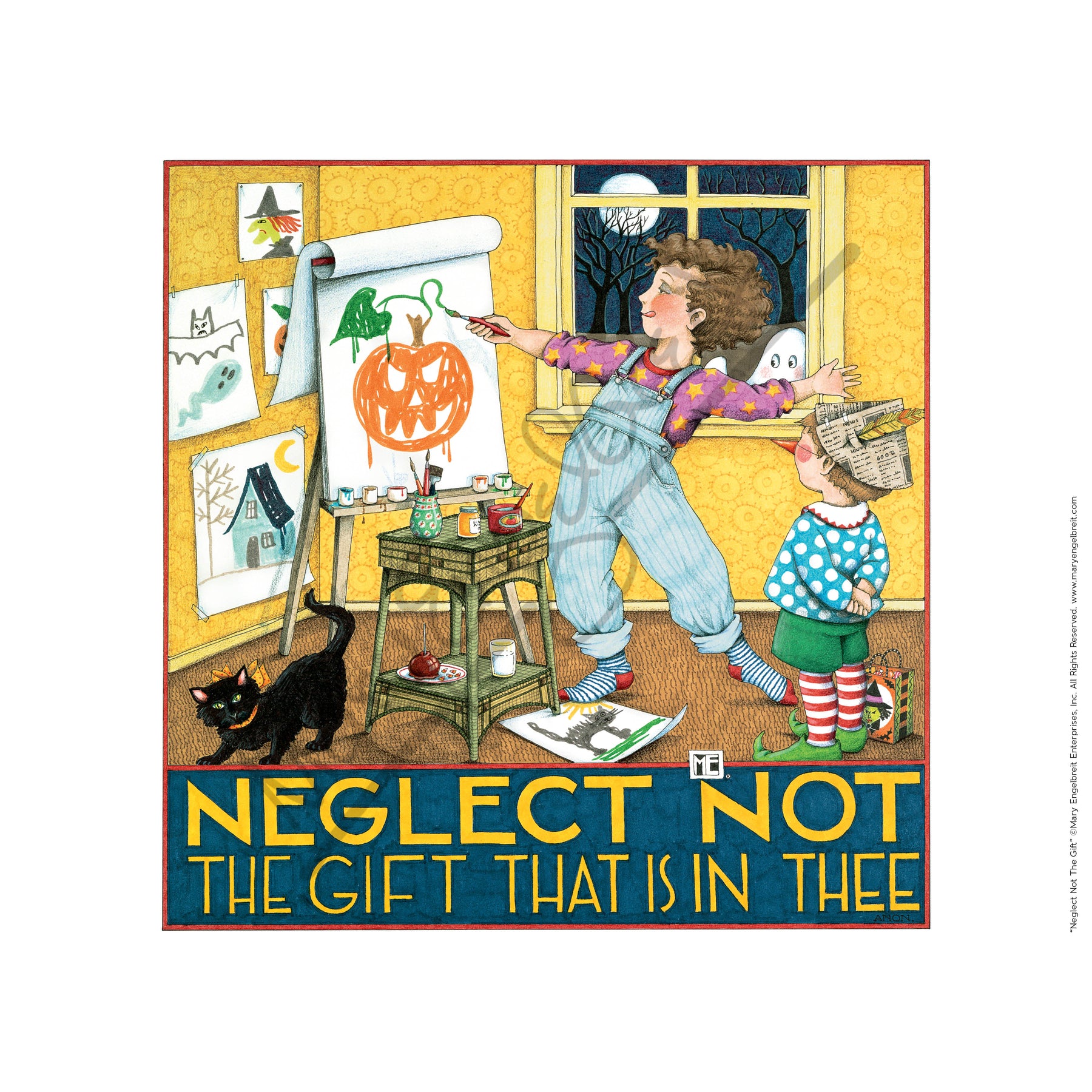 Neglect Not The Gift Fine Print