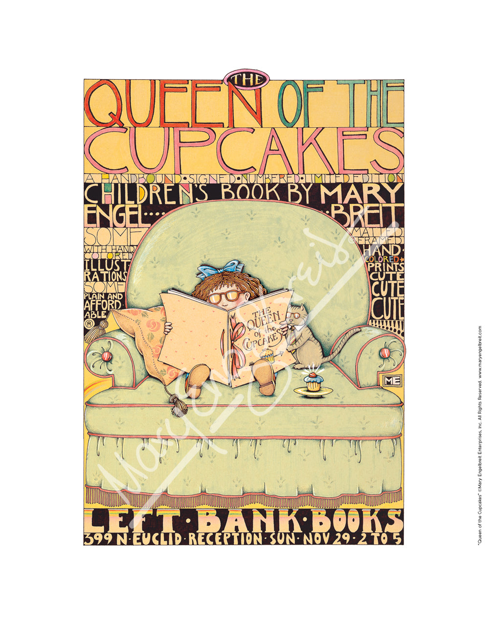 Queen of the Cupcakes Fine Art Print