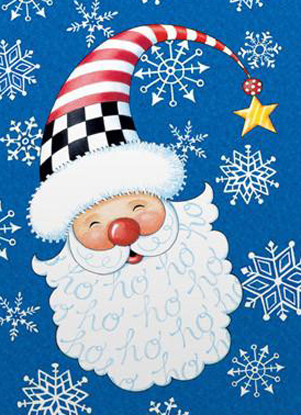 Santa Snowflake Phone Skin