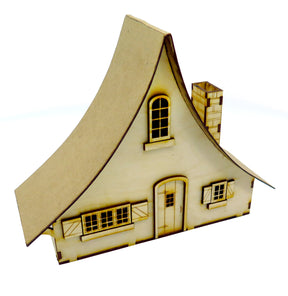 Slant Roof Cottage Building Kit