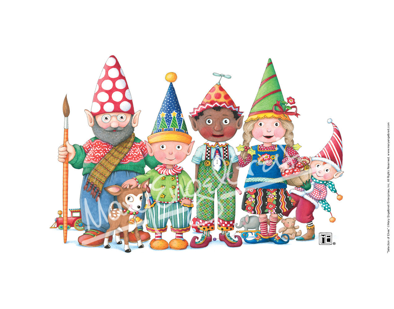 Selection of Elves Fine Art Print