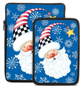 Santa Snowflake Tablet Sleeve