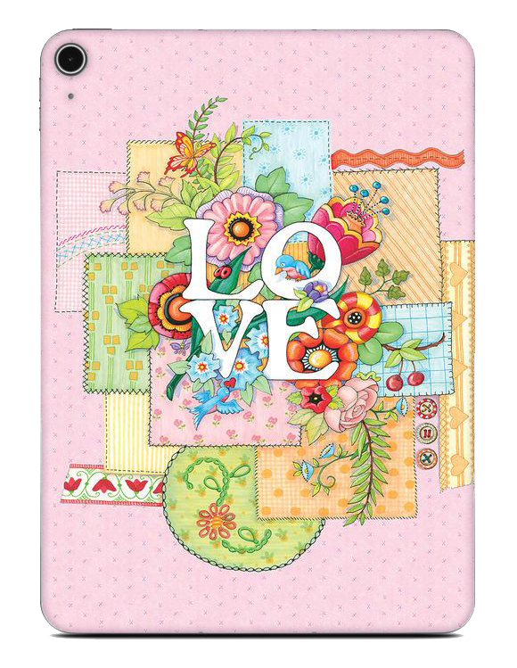 Love and Stitches Tablet Skin