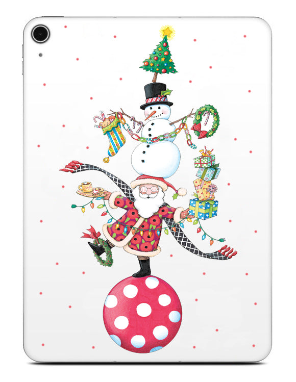 Christmas Circus Tablet Skin