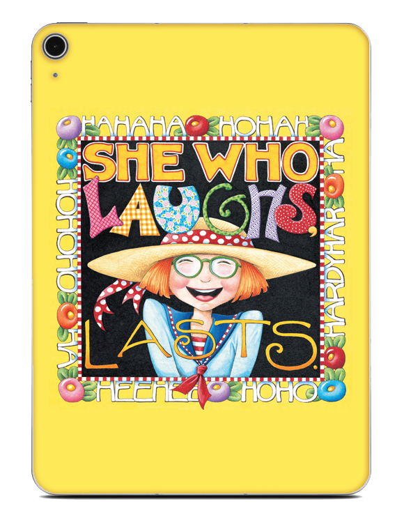 She Who Laughs Tablet Skin