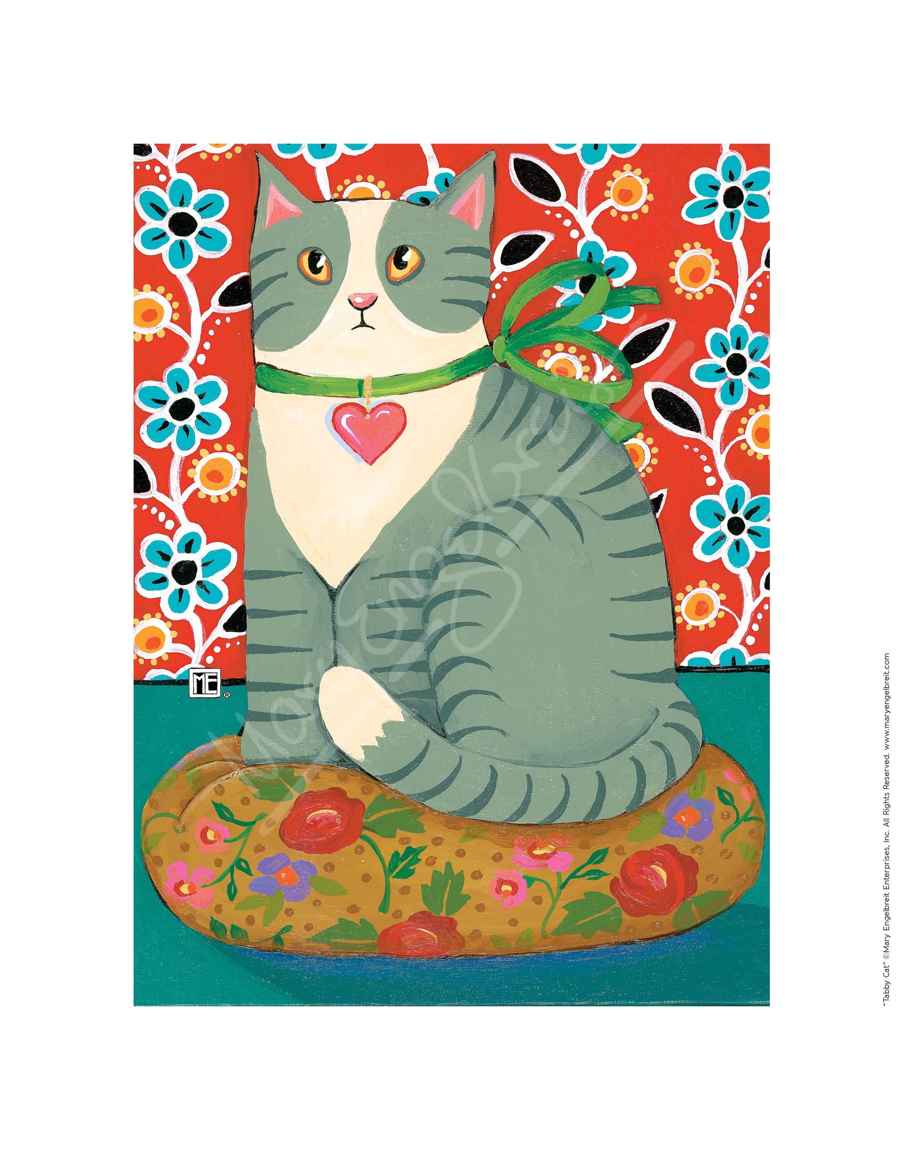 Tabby Cat Fine Art Print