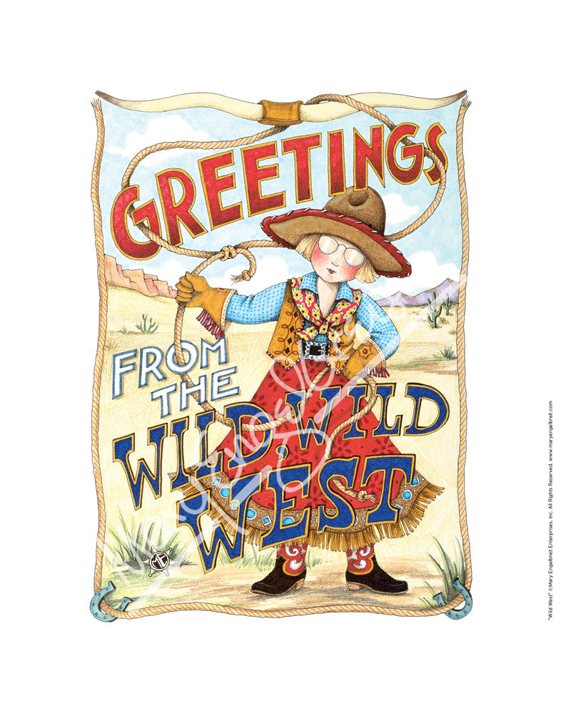 Wild West Fine Art Print