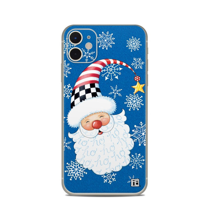 Santa Snowflake Phone Skin