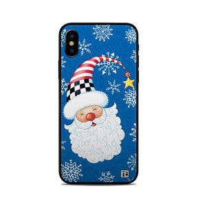 Santa Snowflake Phone Skin