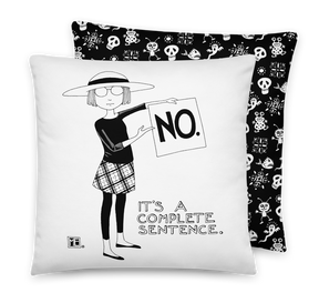 Complete Sentence Pillow