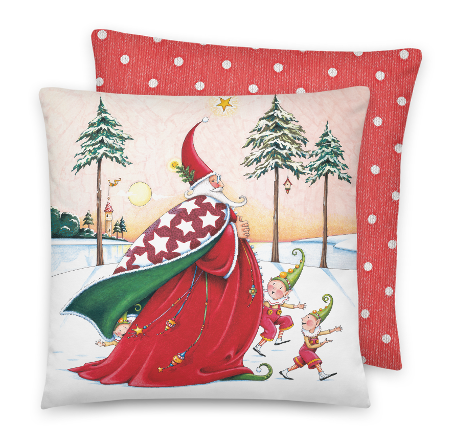 The Christmas Wizard Pillow