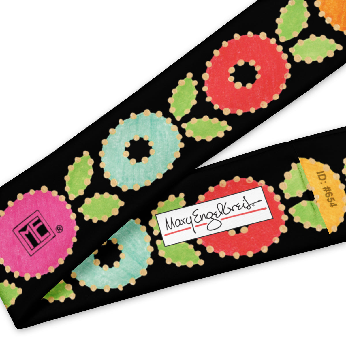 Multicolored Flower Headband