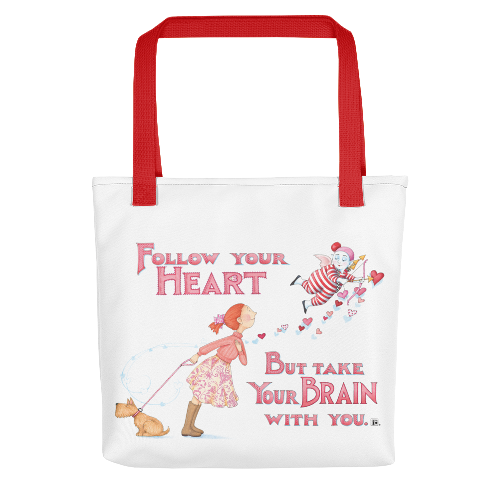 Follow Your Heart Tote bag