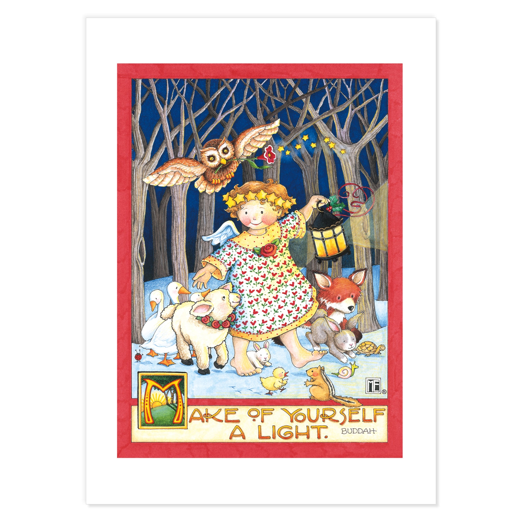 Christmas Angels Postcards