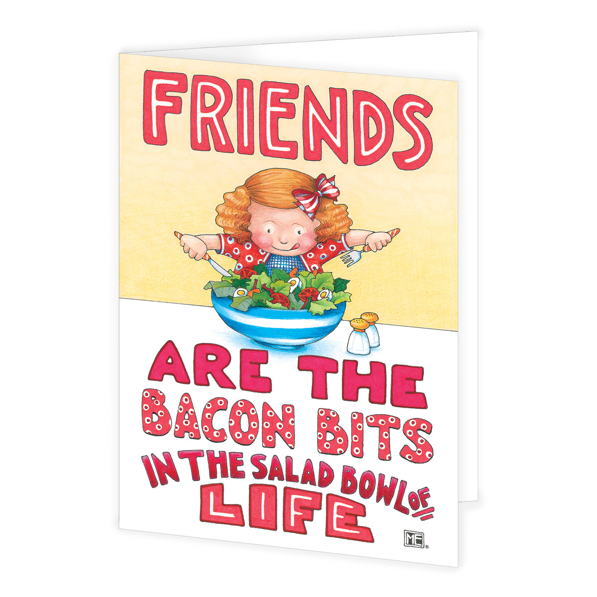 Bacon Bits Greeting Card