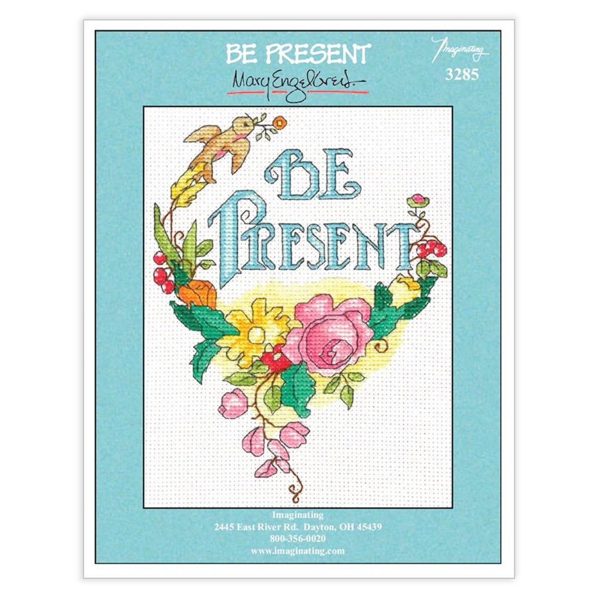 Be Present Counted Cross Stitch Kit