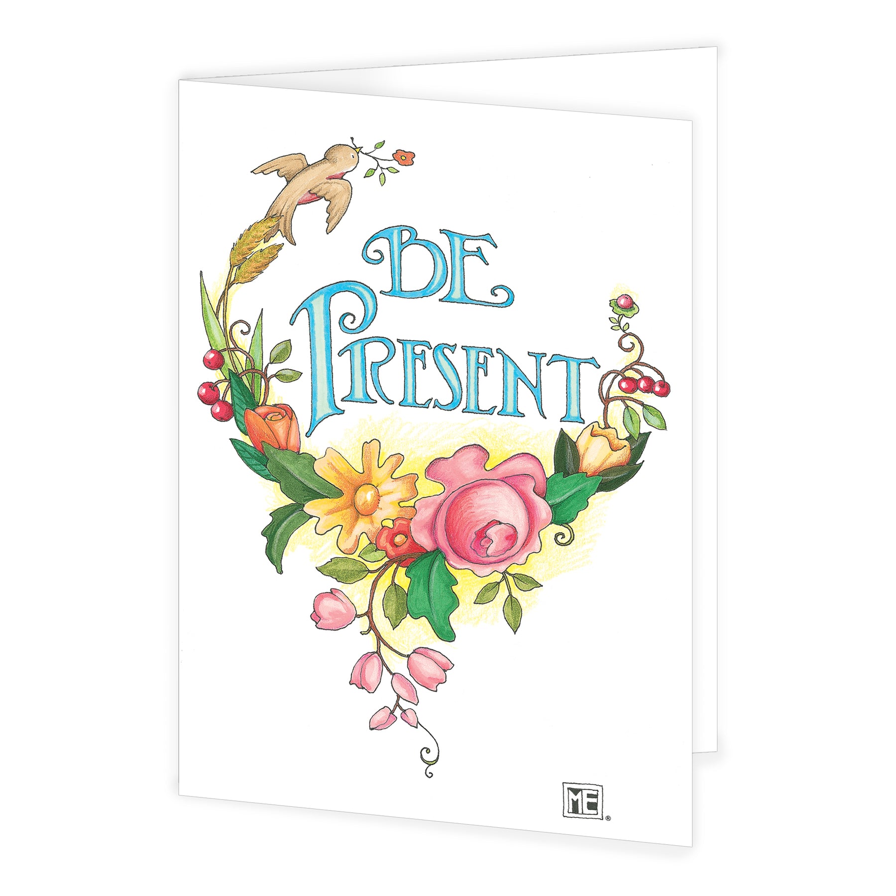 Be Present Greeting Card