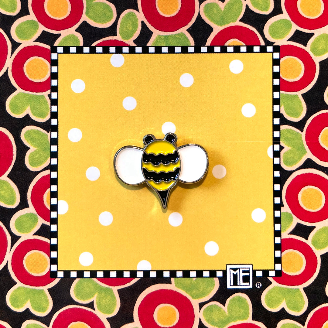 Bee Mini Enamel Art Pin