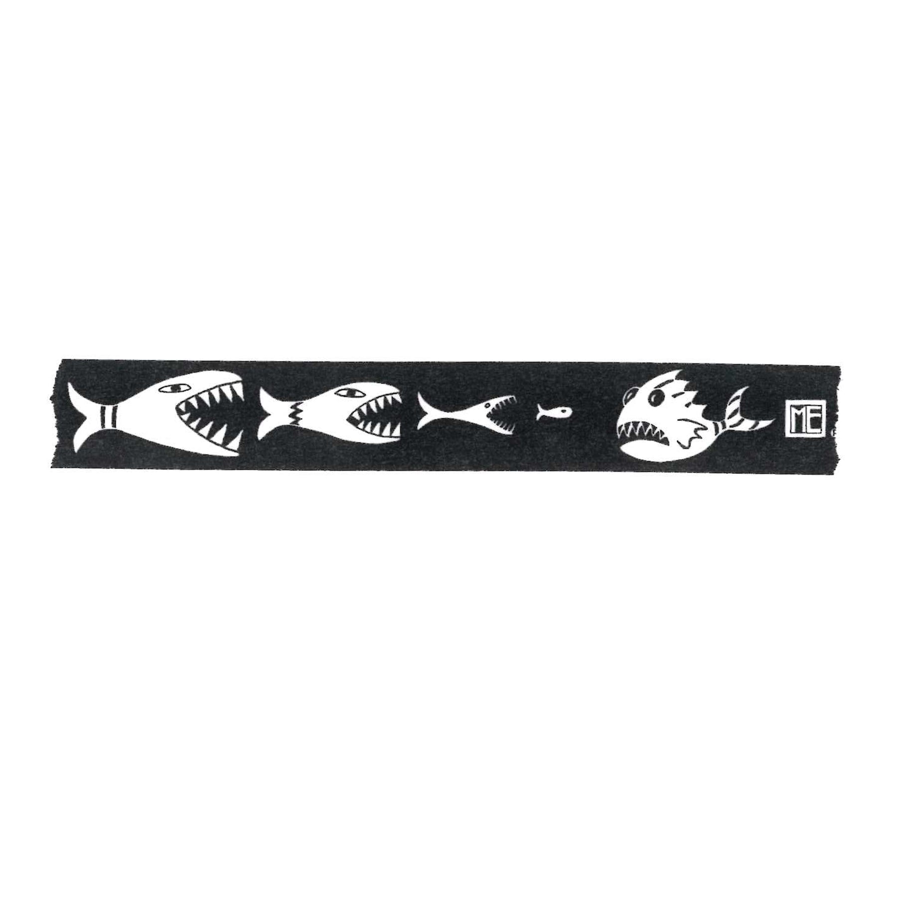 Piranha Black Washi Tape