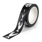 Piranha Black Washi Tape