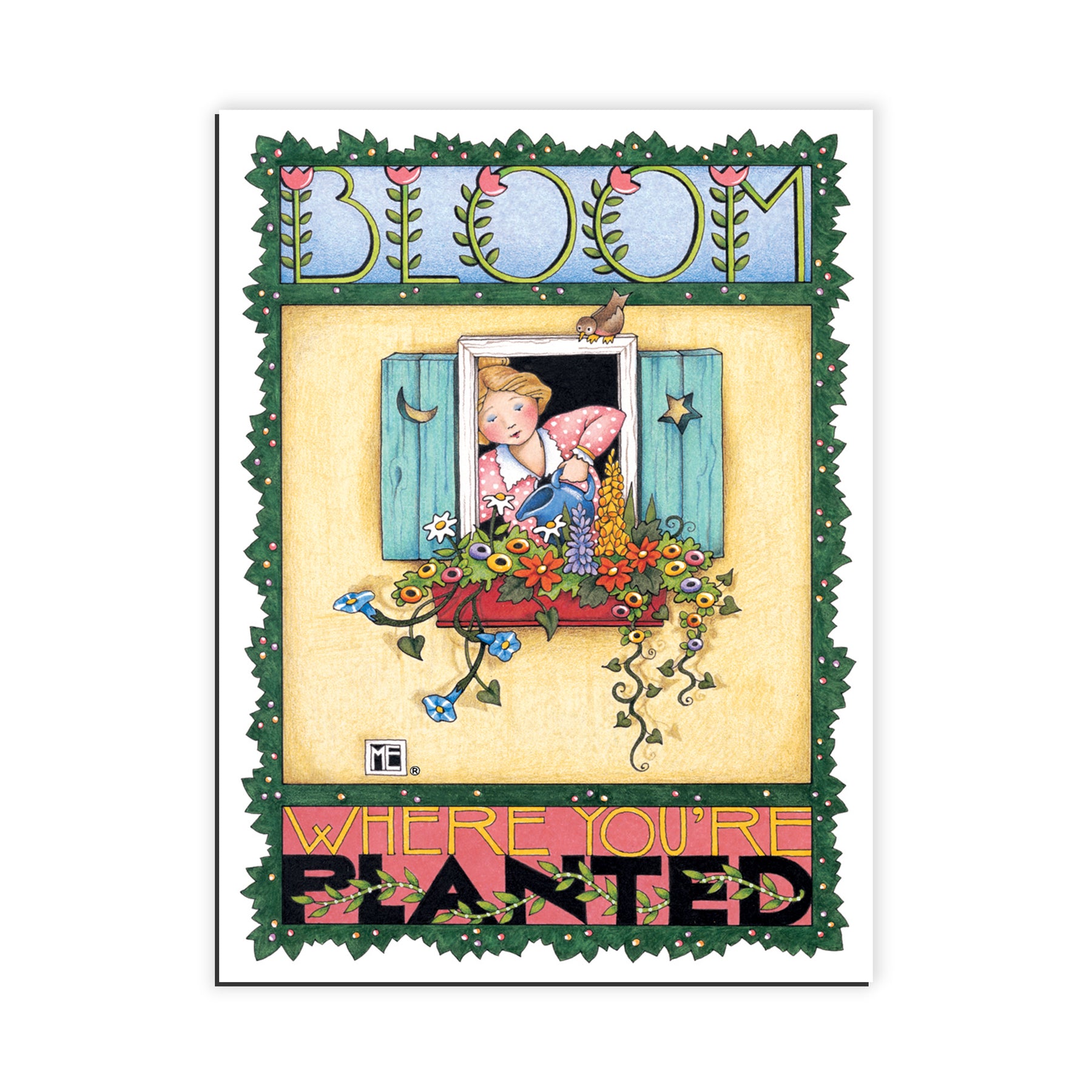 Bloom Where You're Planted Magnet