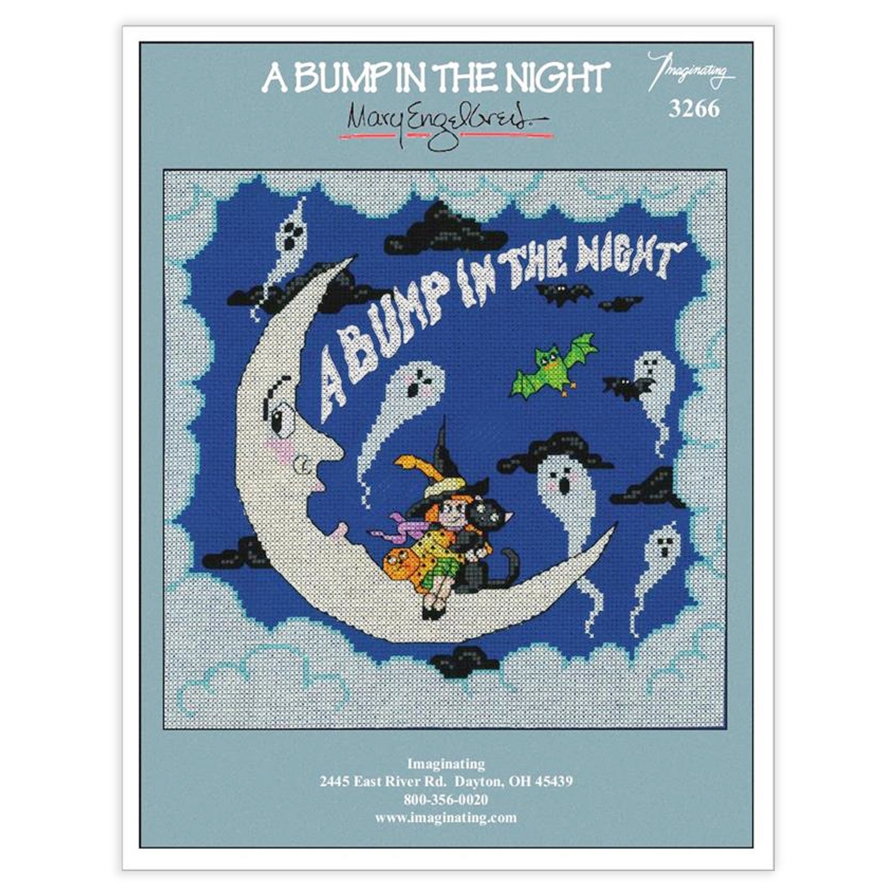 Bump in the Night Counted Cross Stitch Kit