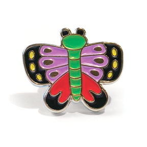 Butterfly Mini Enamel Art Pin