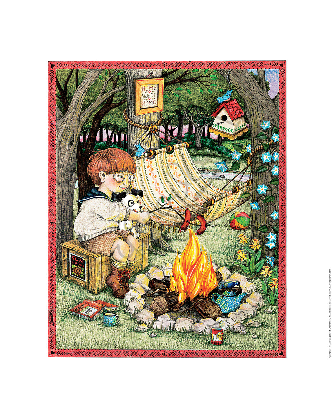 Campfire Fine Art Print