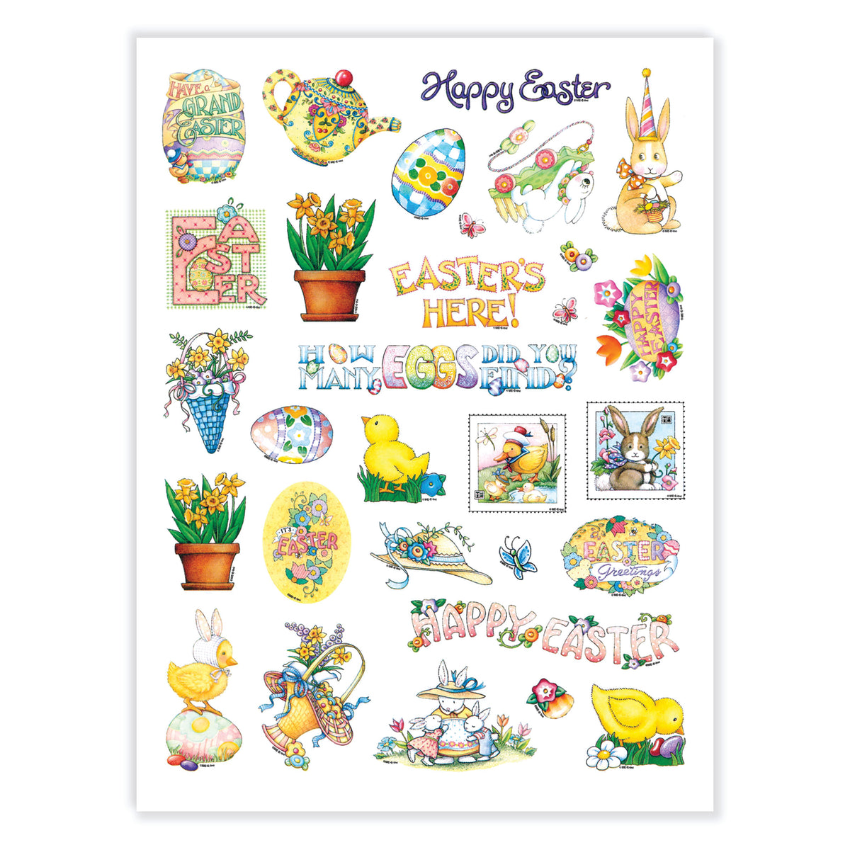 Easter Stickers