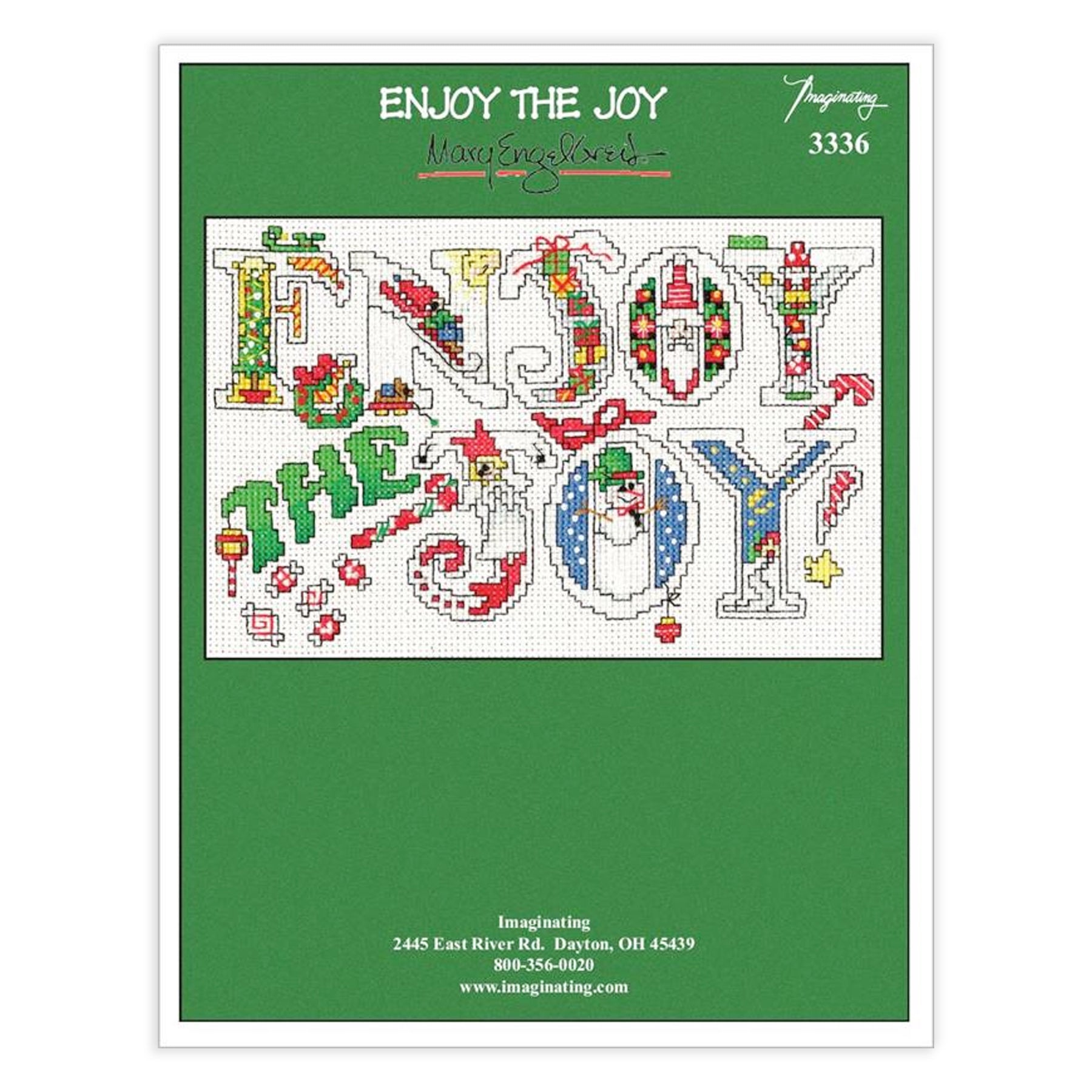 Enjoy the Joy Cross Stitch Leaflet