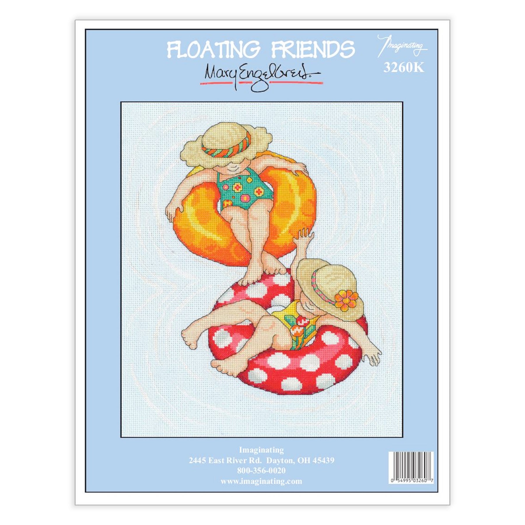 Floating Friends Counted Cross Stitch Kit - Needlework Projects