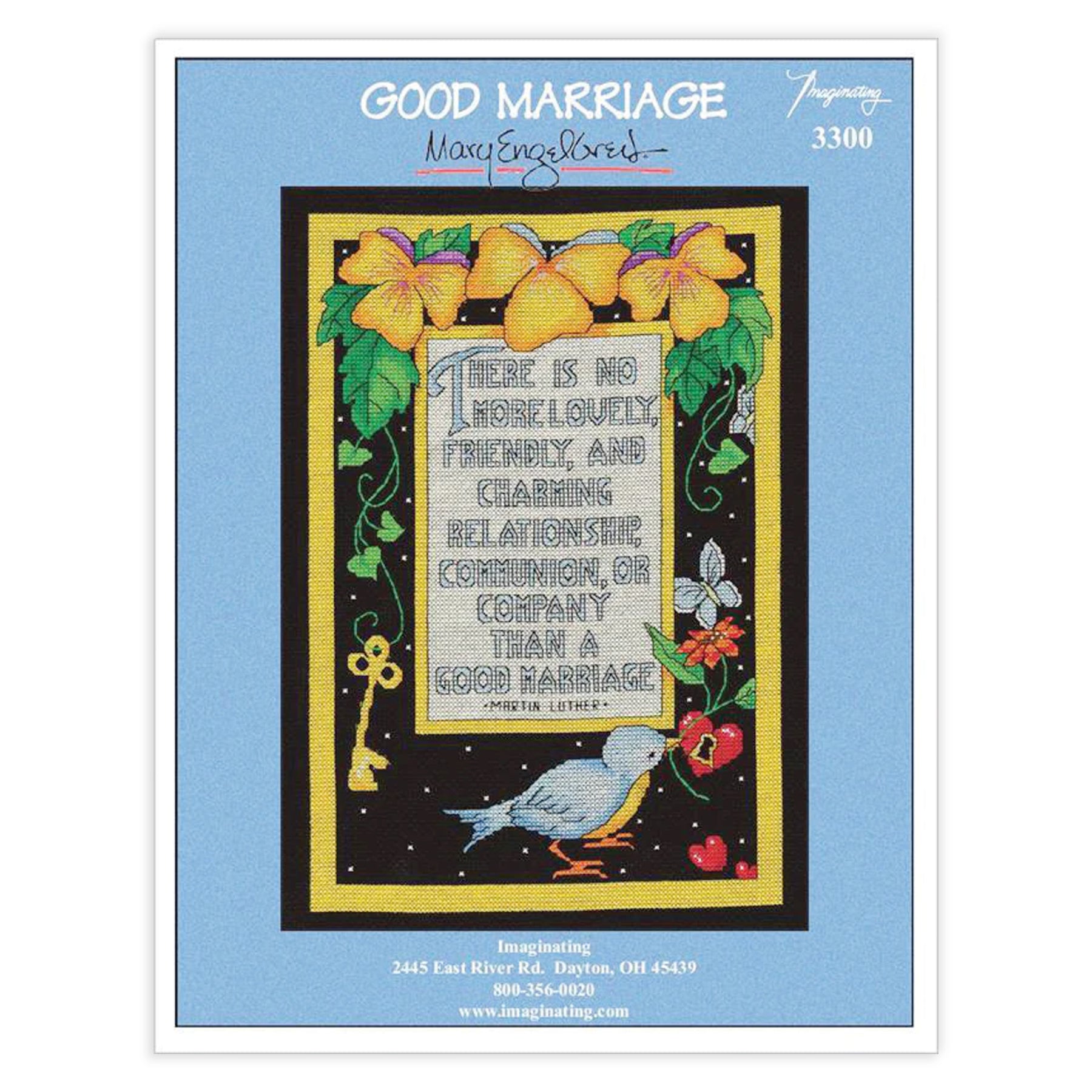 Good Marriage Counted Cross Stitch Leaflet