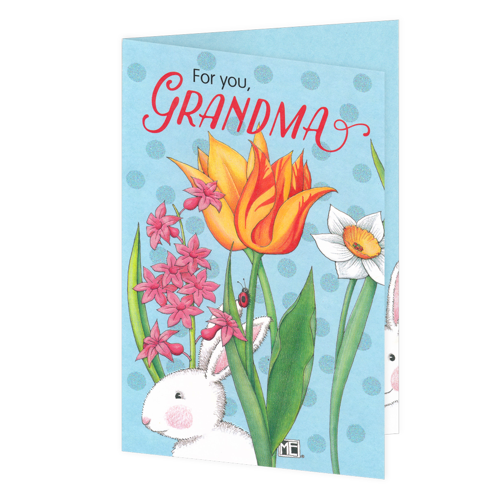 For You Grandma Easter Greeting Card