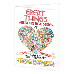 Great Things Greeting Card
