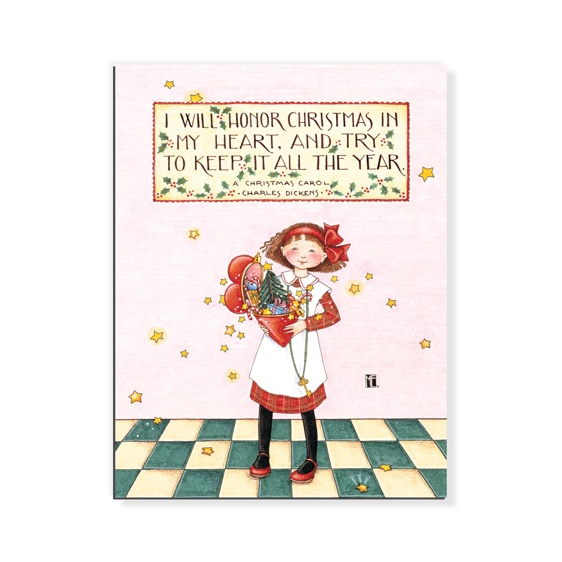 Heart Full Of Christmas Magnet