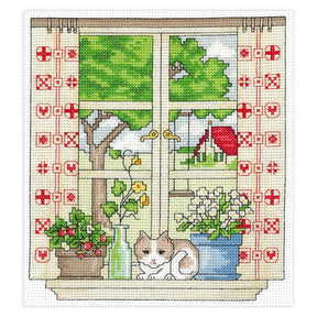 Home Awaits Counted Cross Stitch Kit