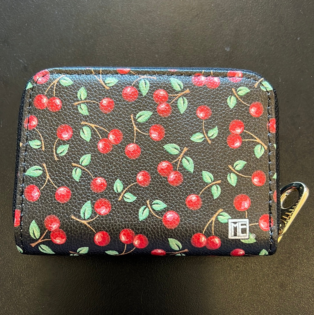 Cherries Zipper Wallet
