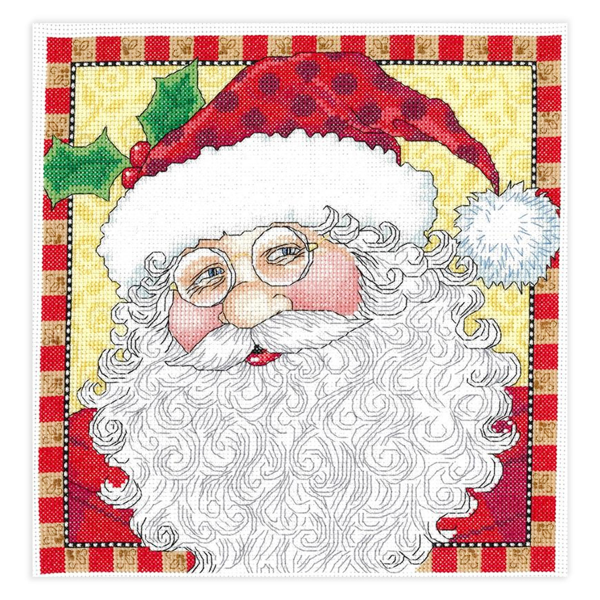 Twas Santa Counted Cross Stitch Leaflet