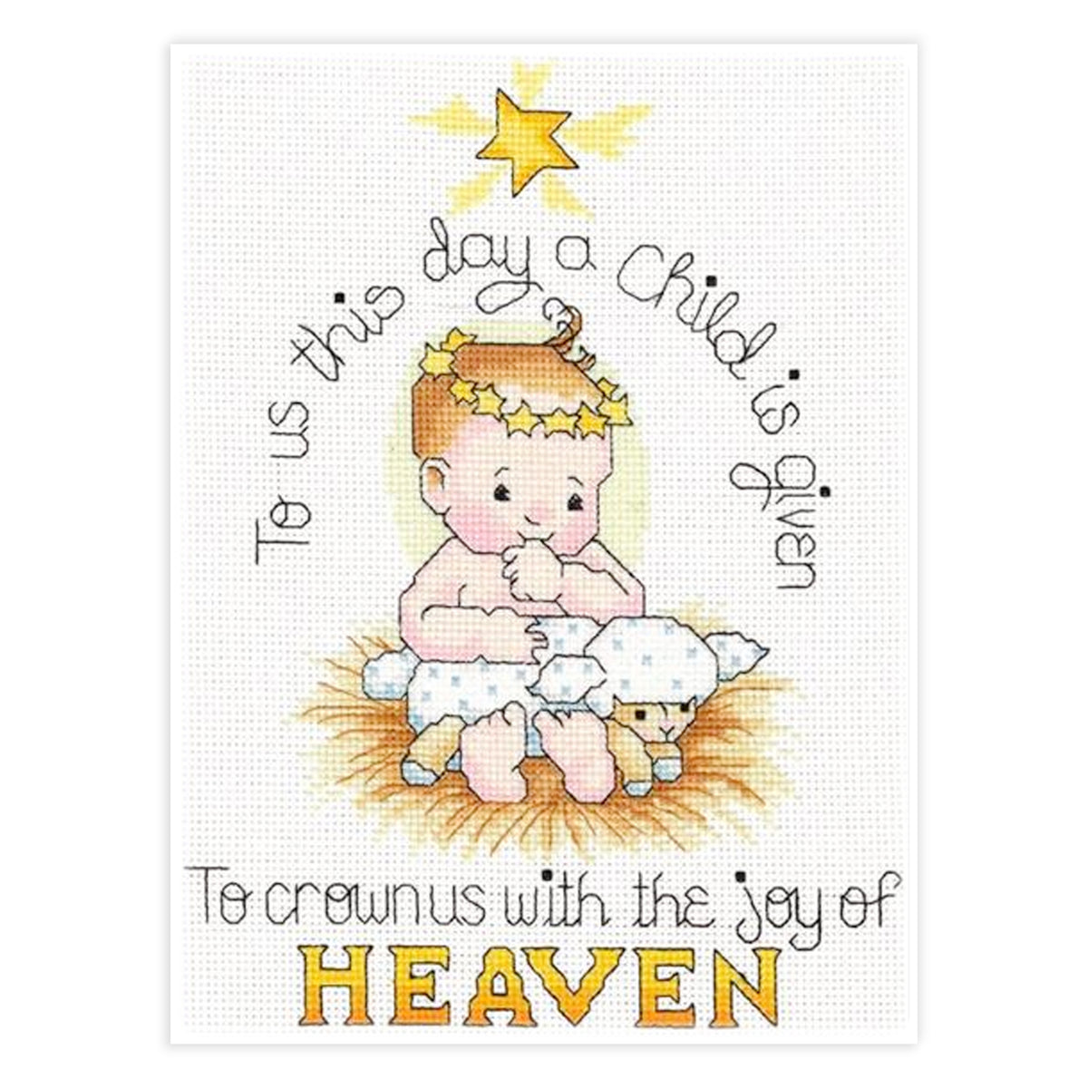 Joy of Heaven Counted Cross Stitch Kit