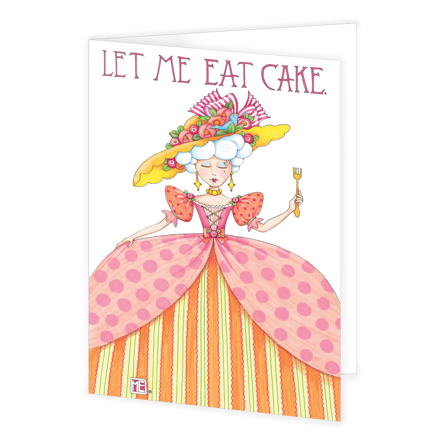 Let Me Eat Cake Greeting Card