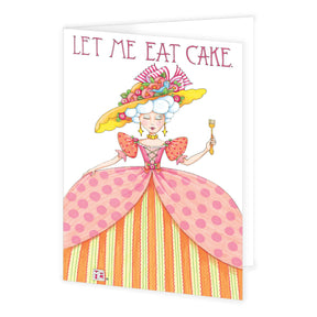 Let Me Eat Cake Greeting Cards
