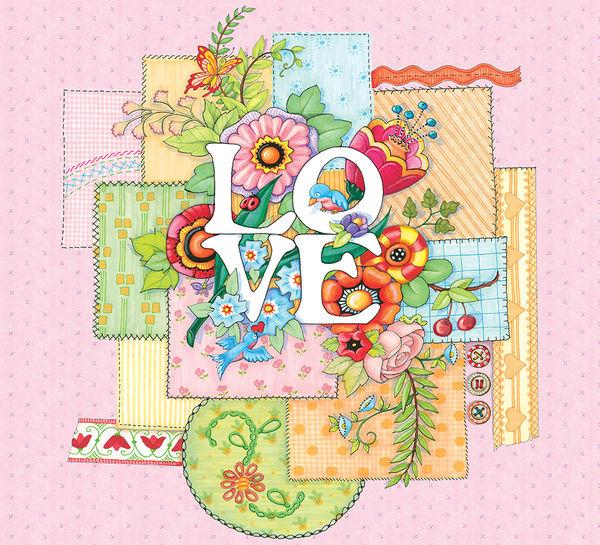 Love and Stitches Tablet Sleeve