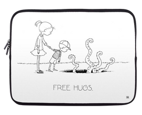 Free Hugs Laptop Sleeve