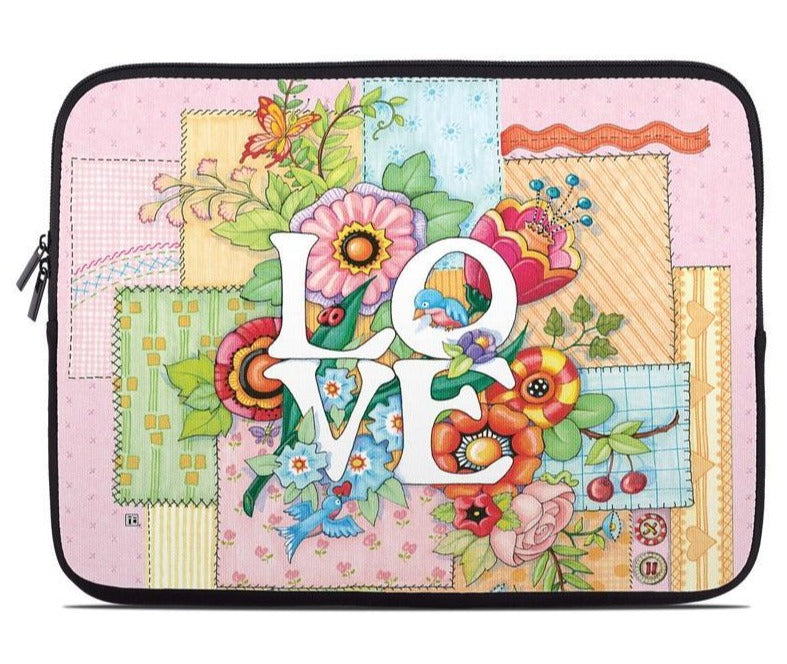 Love and Stitches Laptop Sleeve