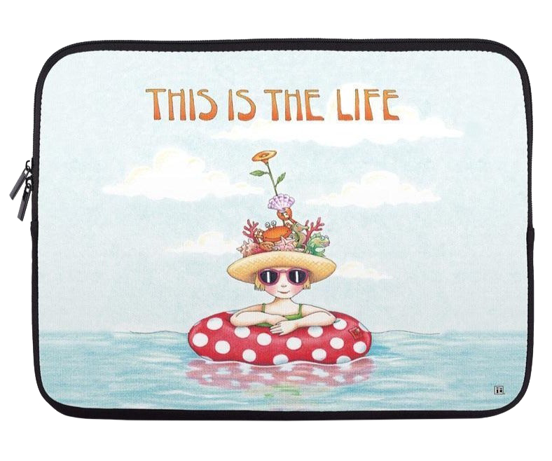 This Is The Life Laptop Sleeve