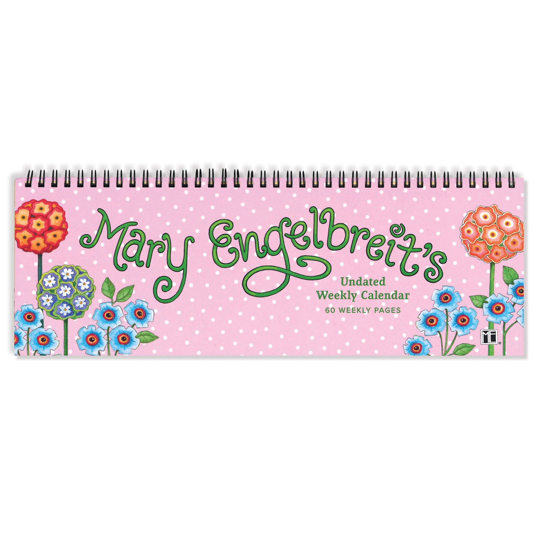 Mary Engelbreit’s Undated Weekly Desk Pad Calendar