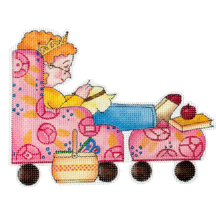 Needlepoint Canvas: Comfy Chair Stitching
