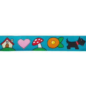 Scotties and Houses Ribbon