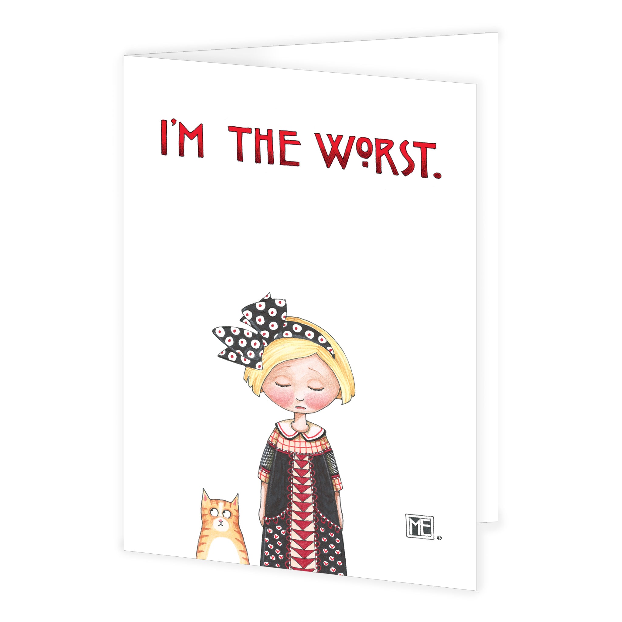 I'm The Worst Greeting Card